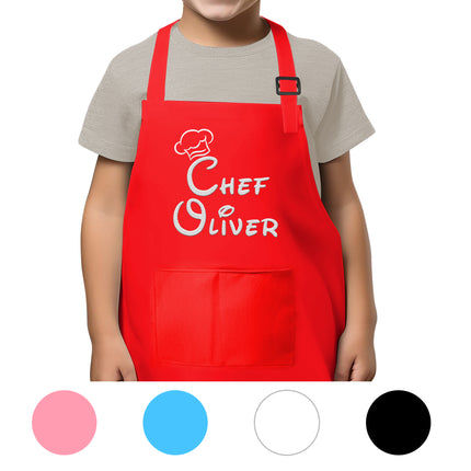 Personalized Kids Apron with Custom Name