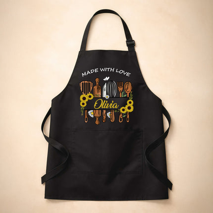 Personalized Kitchen Gifts for Mother, Women, Wife - Made with Love