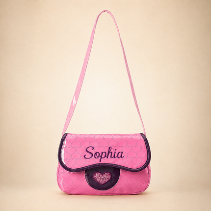 Personalized Kids Pretend Play Purse Set with Custom Name