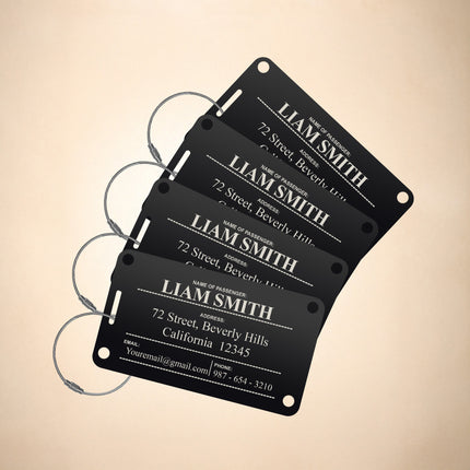 Personalized Luggage Tag for Suitcases