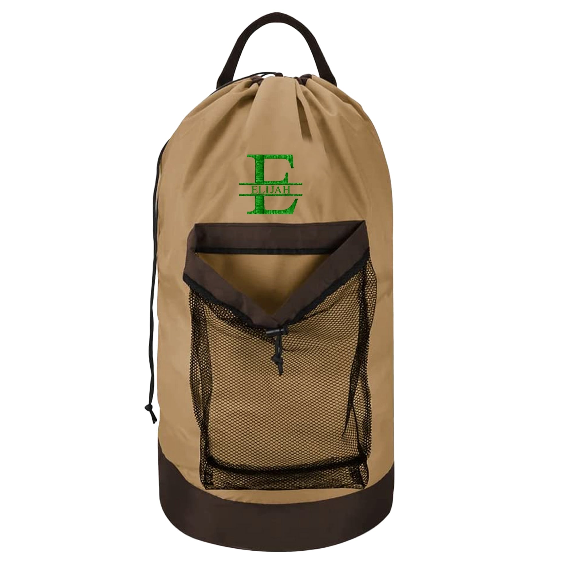 【ERA.】PAN EXCLUSIVE　NOT LAUNDRY BAG　GRAY Personalized Laundry bag - Best Graduation or Travel Gift