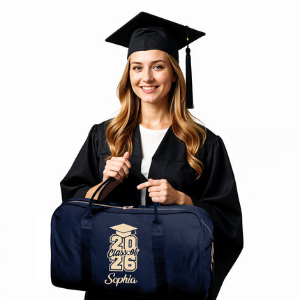 Personalized Class of 2026 Duffle Bag – Graduation Gift