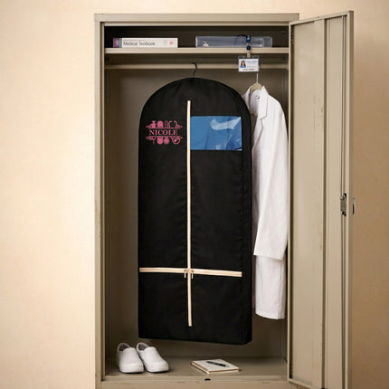 Personalized Garment bag for Hanging Clothes & Travel for Nurse