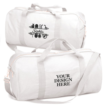 Personalized Duffle Bag with Name for Nurse