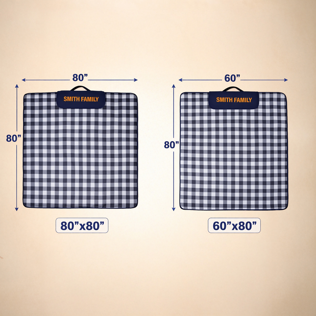 Personalized Large Picnic Blanket