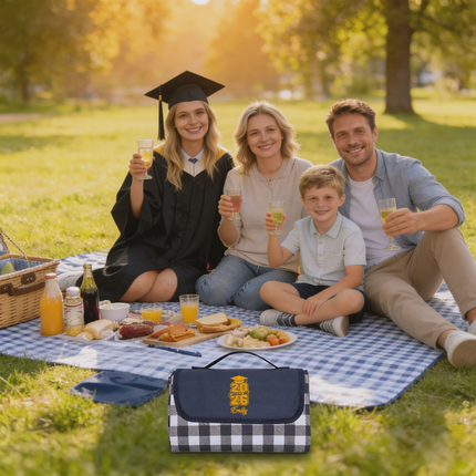 Personalized Picnic Blanket with Name, Class Of 2030