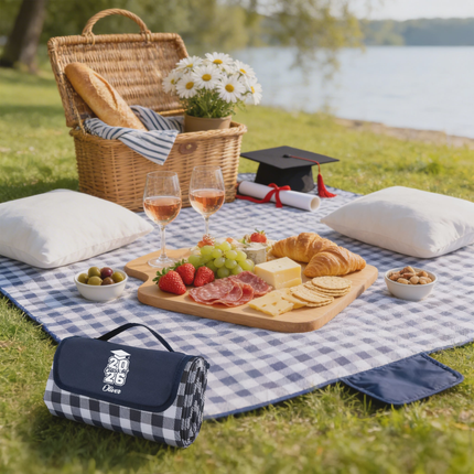 Personalized Picnic Blanket with Name, Class Of 2028