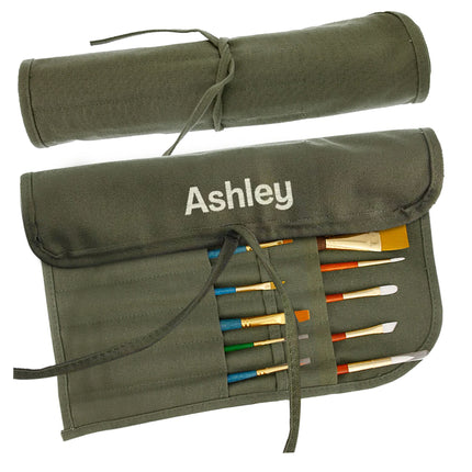 Personalized Paint Brush Holder for Artist