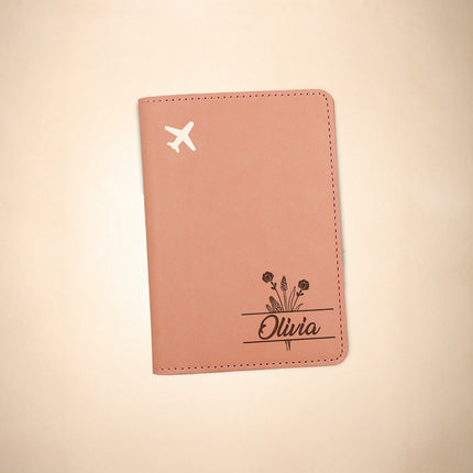Personalized Passport Holder Cover Case