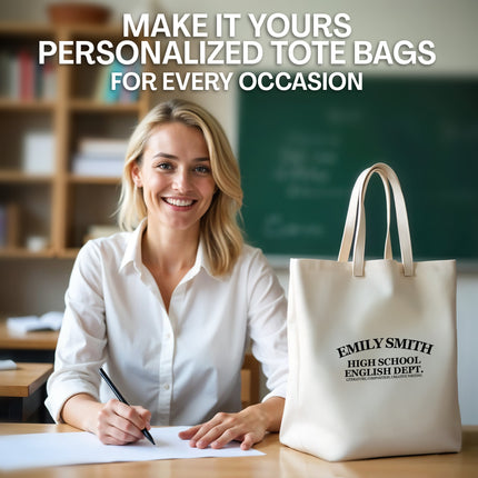 Personalized Cotton Drawstring Bag