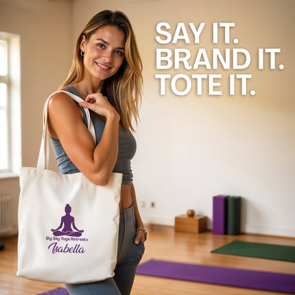 Personalized Cotton Drawstring Bag