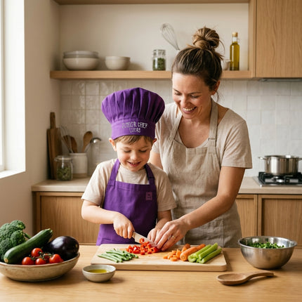 Personalized Junior Chef Hat – Custom Embroidered Kids Chef Cap