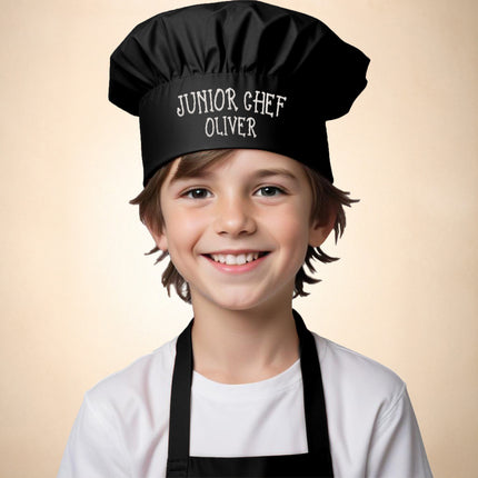 Personalized Junior Chef Hat – Custom Kids Chef Cap