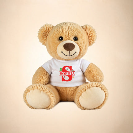 Personalized Baby Teddy Bear Custom Name Plush Keepsake