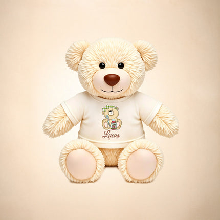 Personalized Baby Teddy Bear Custom Name Plush Keepsake