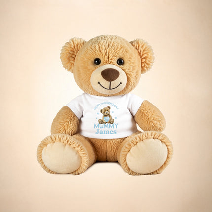 Personalized Baby Teddy Bear Custom Name Plush Keepsake