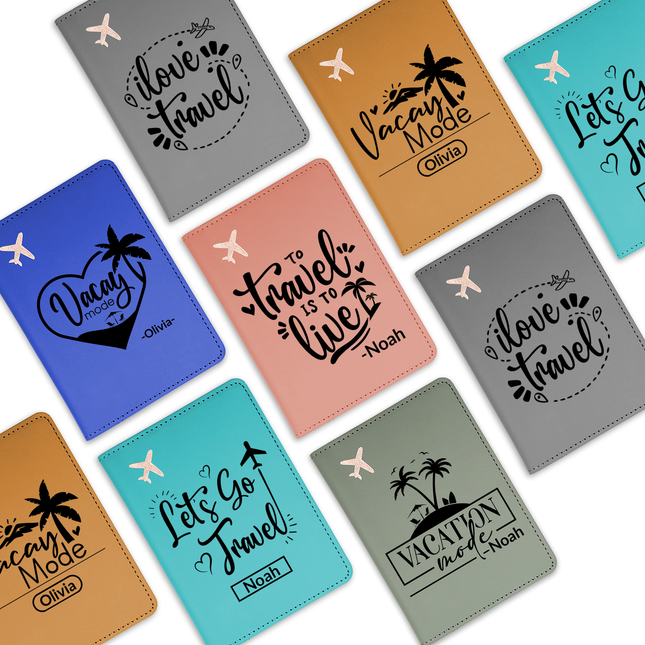 Personalized Passport Holder Cover Case