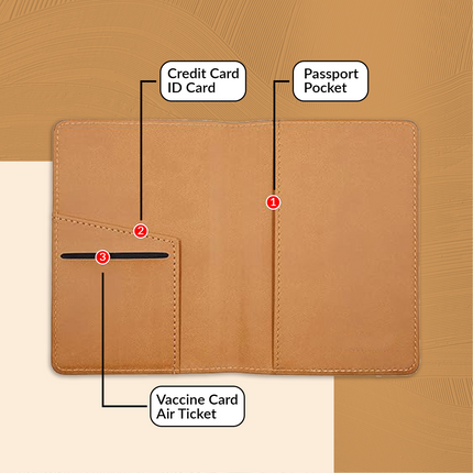 Personalized Passport Holder Cover Case