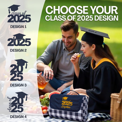 Personalized Picnic Blanket with Name