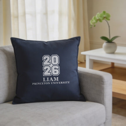 Custom Graduation Pillow Case, Class of 2026 with Name - 18x26