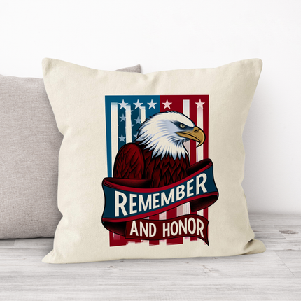 Personalized Memorial Day Soldier Pillowcase