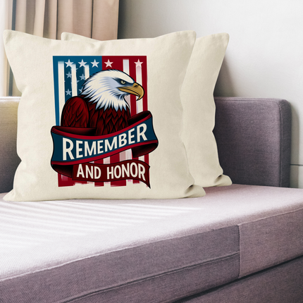 Personalized Memorial Day Soldier Pillowcase