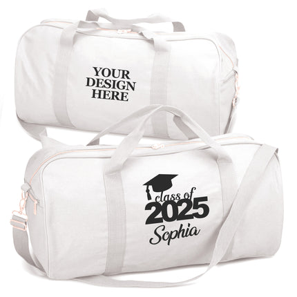 custom duffle bag with name 