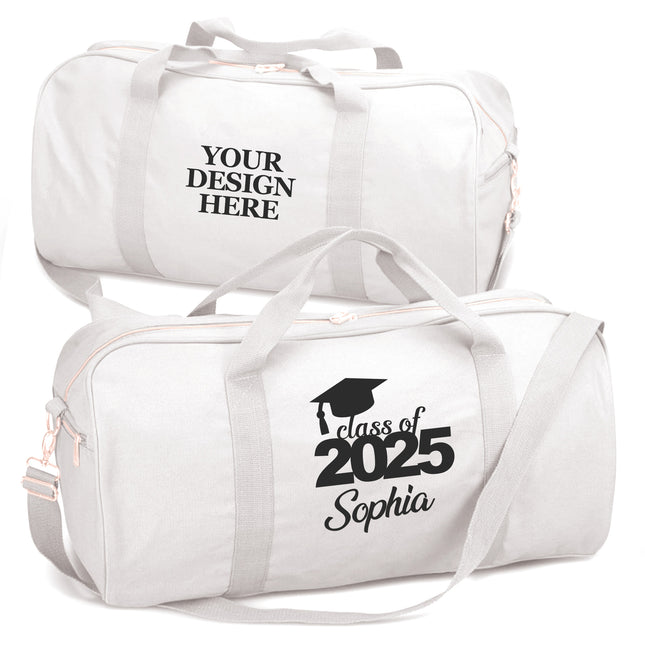 custom duffle bag with name 