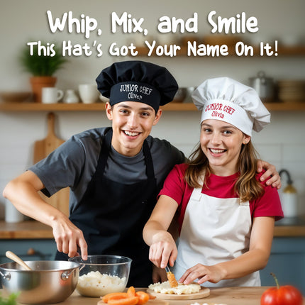 Personalized Kids Chef Hat Junior Chef