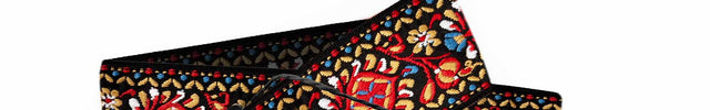 Custom Red Vintage Woven Guitar Strap W/FREE BONUS- 2 Picks + Strap Locks + Strap Button