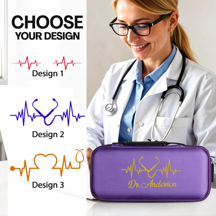 personalized stethoscope case