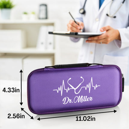 personalized stethoscope case