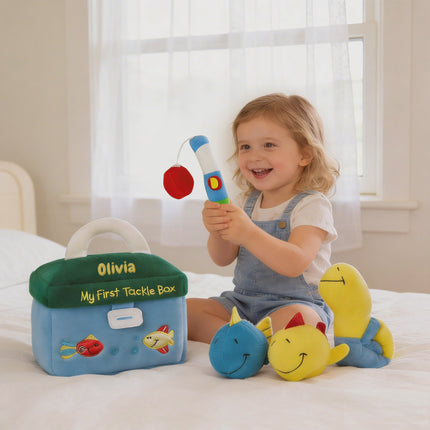 Personalized Plush Tackle Box Toy Set