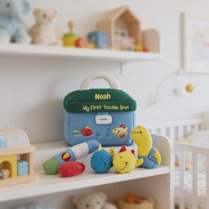 Personalized Plush Tackle Box Toy Set