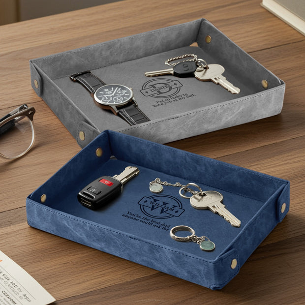 Leather Valet Tray