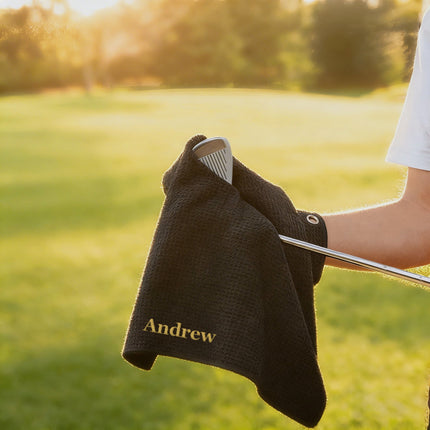 Personalized Embroidery Golf Towel with Clip
