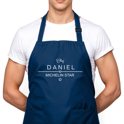 Personalized Kitchen Apron with Custom Name