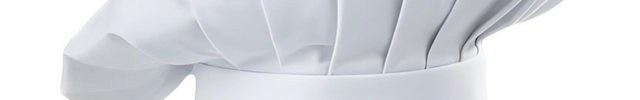 Personalized White Grill Chef Hat