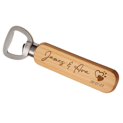 Personalized Bottle Opener Stainless Steel