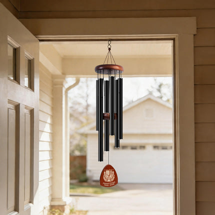 Personalized Memorial Wind Chimes with Custom Name – Sympathy Gift in Loving Memory