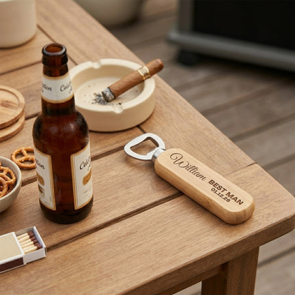 Personalized Bottle Opener Stainless Steel - 2 Pack