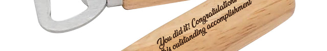 Personalized Bottle Opener with Engraved Name