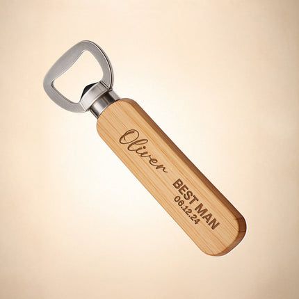 Personalized Bottle Opener Stainless Steel - 2 Pack
