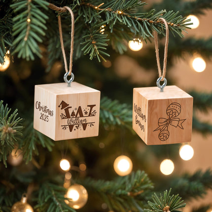 Personalized Baby First Christmas Ornament 2025