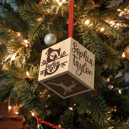 Personalized Baby First Christmas Ornament 2025