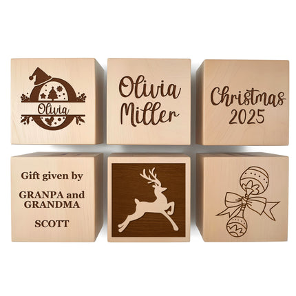 Personalized Baby First Christmas Ornament 2025