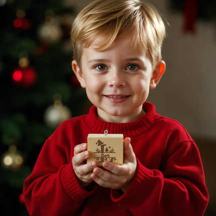 Personalized Baby First Christmas Ornament 2025