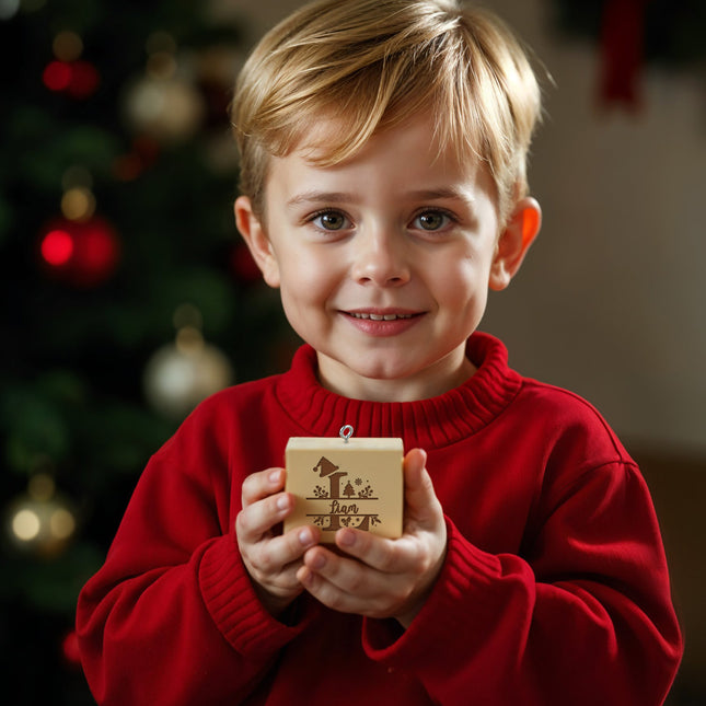 Personalized Baby First Christmas Ornament 2025