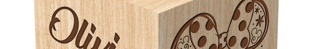 Engraved Christmas Blocks for Boy & Girl