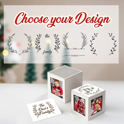 Personalized Custom Photo Storage Box Keepsake Gift Box